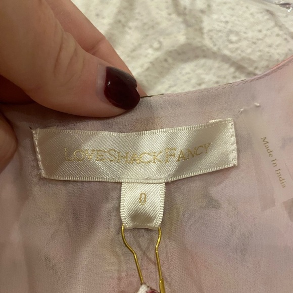 NWT LoveShackFancy Marisela Dress in Pastel Confetti Size 0 - Picture 3 of 8